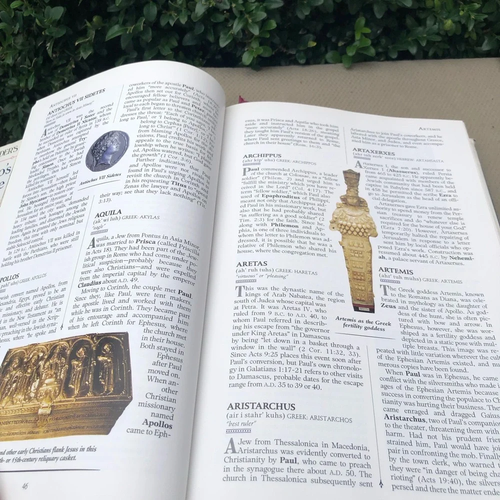 Reader's Digest Who's Who in the Bible — Blue Hardcover